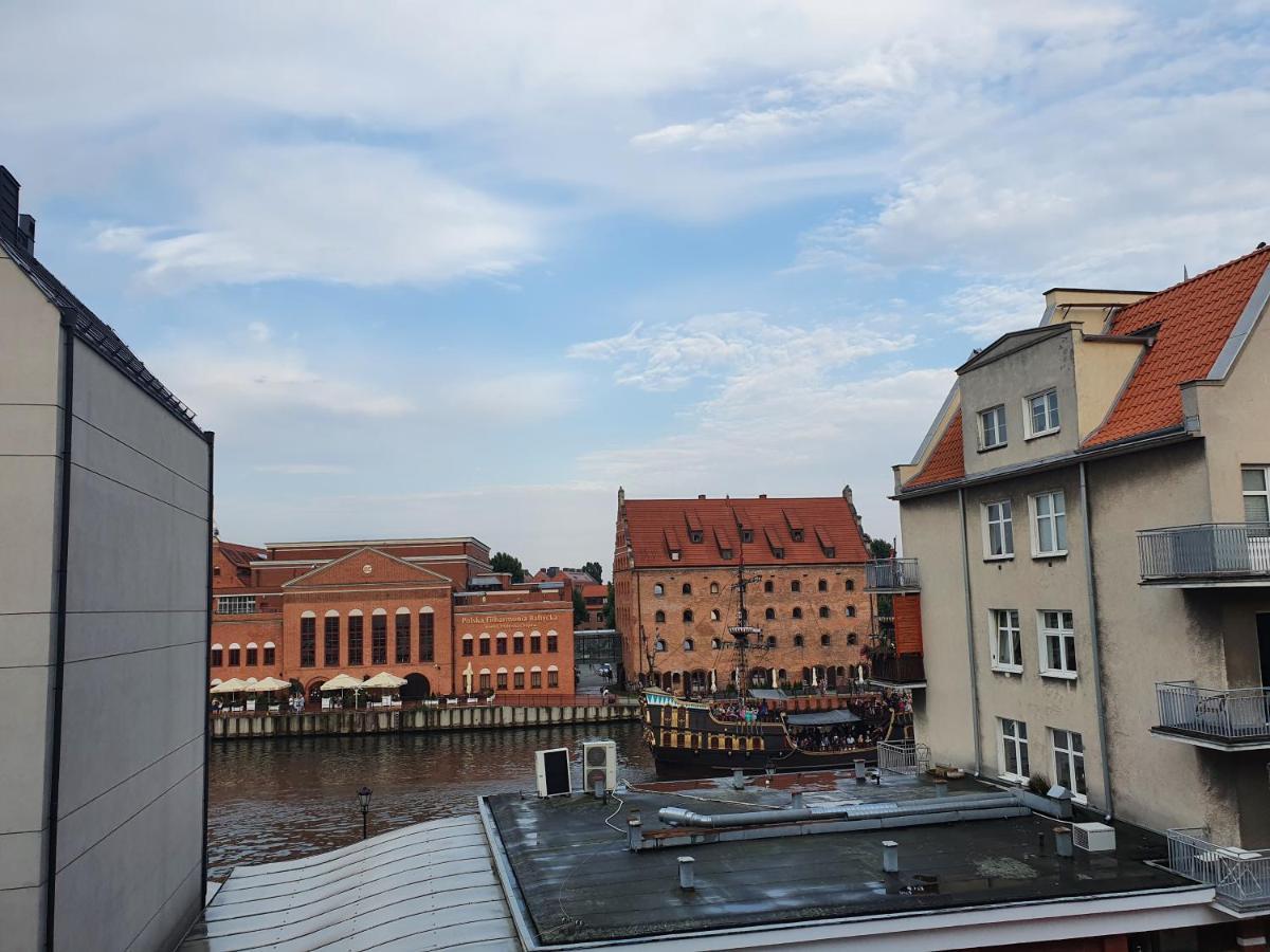 Apartament Nad Motlawa Danzica Esterno foto